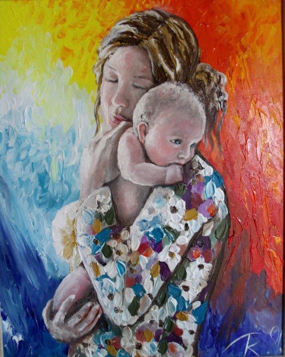 Personalized Oil Painting From Photos, handcraft art on Canvas-Show Case LTE102333-20
