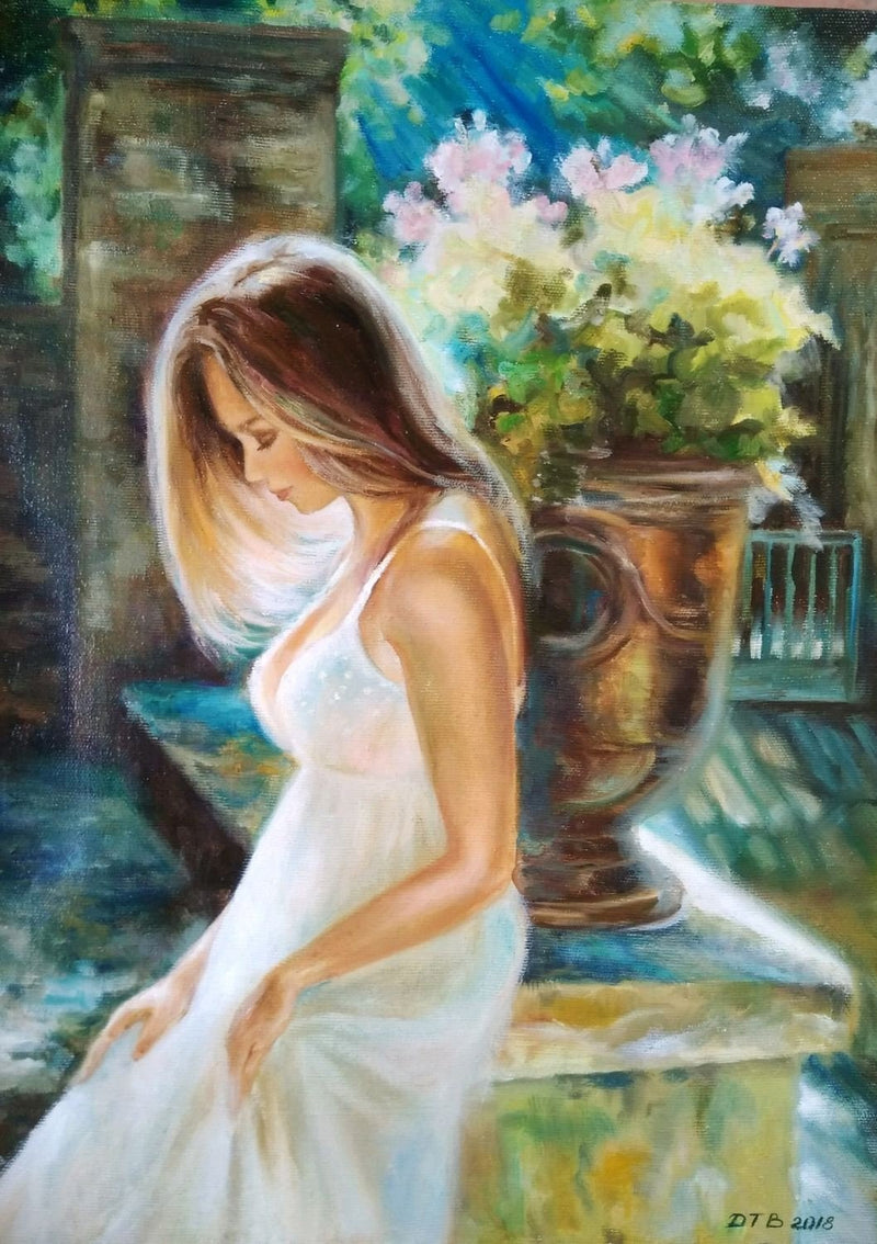 Personalized Oil Painting From Photos, handcraft art on Canvas-Show Case IEH100931-36