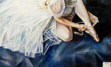 F&S Gift Store Ballerina oil portrait, Ballet oil painting, Portrait from photo, Female portrait, Tenderness, Beautiful painting, Custom oil portrait