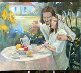Personalized Oil Painting From Photos, handcraft art on Canvas-Show Case MJO102164-48