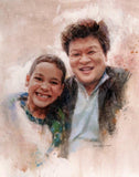 Personalized Oil Painting From Photos, handcraft art on Canvas-Show Case DHO101475-24