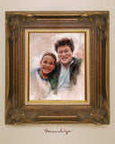 Personalized Oil Painting From Photos, handcraft art on Canvas-Show Case DHO101475-24