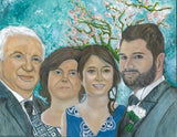 Personalized Oil Painting From Photos, handcraft art on Canvas-Show Case KSD102332-24