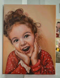 F&S Gift Store Handmade Portraits, custom painting after photo, artistic portraits