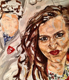 F&S Gift Store Custom Selfie Portrait / Portrait Painting / Selfie Painting