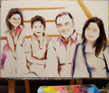 F&S Gift Store Personalized portrait, Portrait from photo, Custom painting, Couple portrait, Custom oil on canvas, Order oil painting, Commission painting