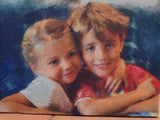 Personalized Oil Painting From Photos, handcraft art on Canvas-Show Case NMD102203-12