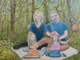 Personalized Oil Painting From Photos, handcraft art on Canvas-Show Case PLG100862-24