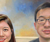 F&S Gift Store Portrait painting, Portrait from photo, Custom canvas art, Photo to painting, Couple portrait, Commission painting, Luxury gift, Oil paint