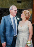 Personalized Oil Painting From Photos, handcraft art on Canvas-Show Case IRS100752-24