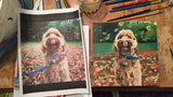 F&S Gift Store Custom Pet Portraits / dogs / cats / painting / gift