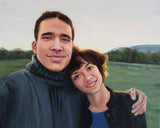 Personalized Oil Painting From Photos, handcraft art on Canvas-Show Case EKD101518-24