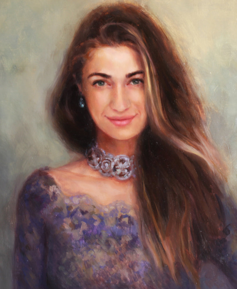 Personalized Oil Painting From Photos, handcraft art on Canvas-Show Case EKD101518-24