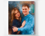 Personalized Oil Painting From Photos, handcraft art on Canvas-Show Case QSH101321-24