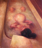 F&S Gift Store Custom Pregnancy Portrait Oil Painting on Canvas (from photo)