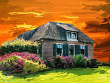 F&S Gift Store Custom Home Portrait From Your Photo, Housewarming Gift, Christmas Gift Idea, House Painting (Digital File)