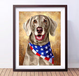 F&S Gift Store Custom pet portrait Gift Dog portrait Dog memorial Portrait from photo Dog lover gift dog painting digital portrait Contest French Bulldog