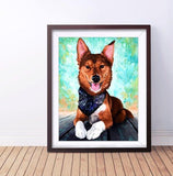 Personalized Oil Painting From Photos, handcraft art on Canvas-Show Case TCH101110-20