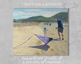 Personalized Oil Painting From Photos, handcraft art on Canvas-Show Case EAD100927-24