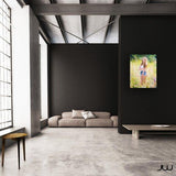 F&S Gift Store Custom canvas art, Customized portrait, Painting portrait, Made to order painting, Custom oil on canvas, Female portrait