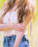 Personalized Oil Painting From Photos, handcraft art on Canvas-Show Case GDC100542-24