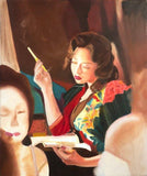 F&S Gift Store Custom commission Oil Painting Portrait from your Photo, gift anniversary Christmas, multiple style realistic, surrealism and impressionism
