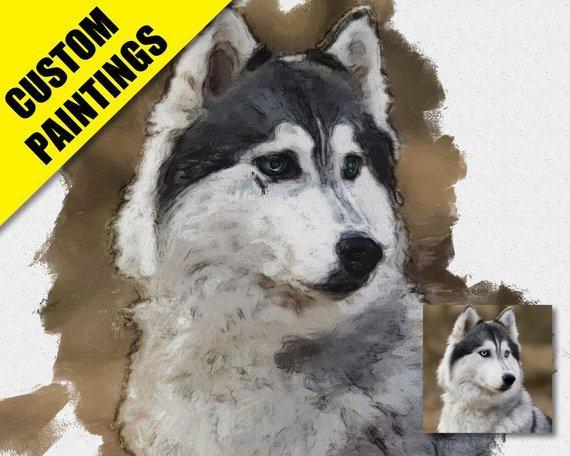 Personalized Oil Painting From Photos, handcraft art on Canvas-Show Case CSB101267-24