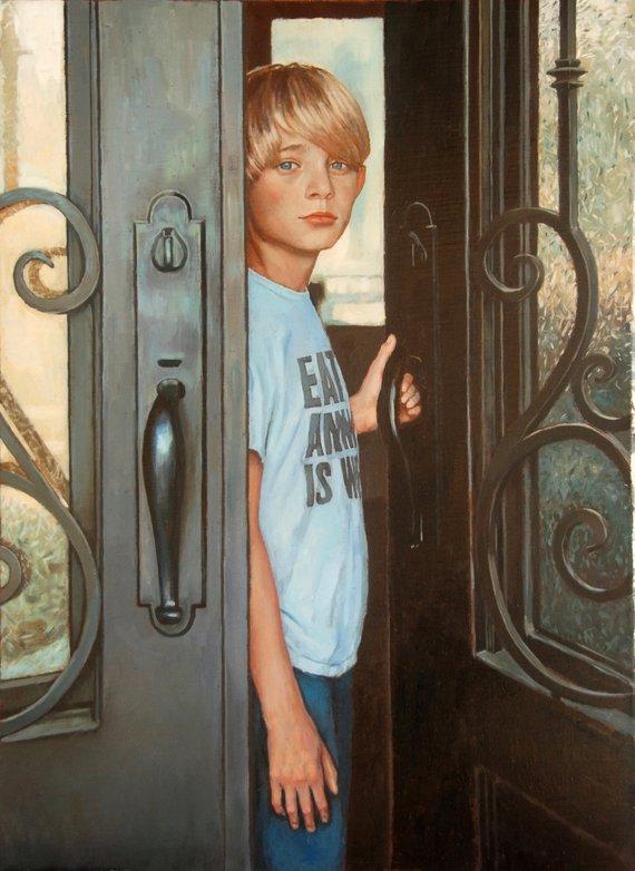 F&S Gift Store Custom child portrait, Oil portrait, Custom painting, Child portrait, Custom oil on canvas, Custom child painting, Order oil painting