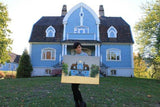Personalized Oil Painting From Photos, handcraft art on Canvas-Show Case CMB100806-24