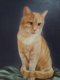F&S Gift Store Portrait of a pet from a photo Cat Custom Portrait Oil Painting, Cat custom painting. Pet custom portrait, Commission Cat portrait.