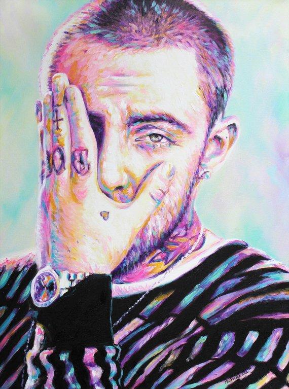 F&S Gift Store Custom Celebrity Portrait- Small to Medium Hand-painted Oil Portrait