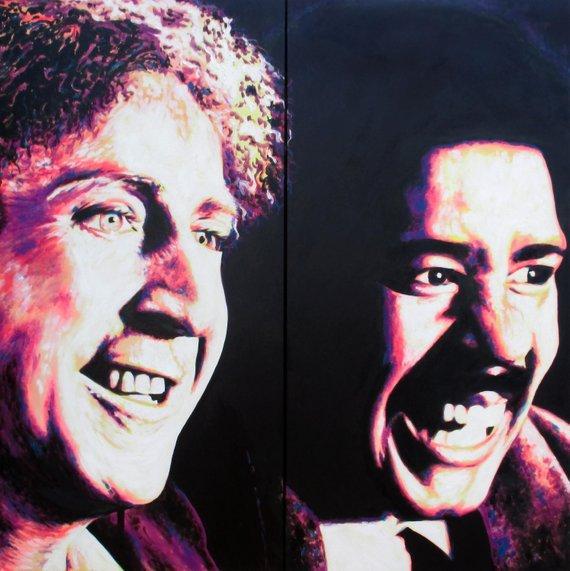 Personalized Oil Painting From Photos, handcraft art on Canvas-Show Case BAD100579-24