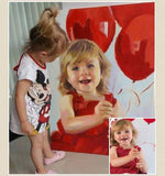 F&S Gift Store Wedding Portrait Custom Painting From Photo, Anniversary Family, Original Oil Canvas Wall Art