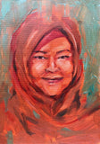 F&S Gift Store Custom Portrait â€?Small Oil Painting â€?gift to loved ones â€?Fine Art â€?Original Art â€?Oil on Canvas â€?Wall Deco