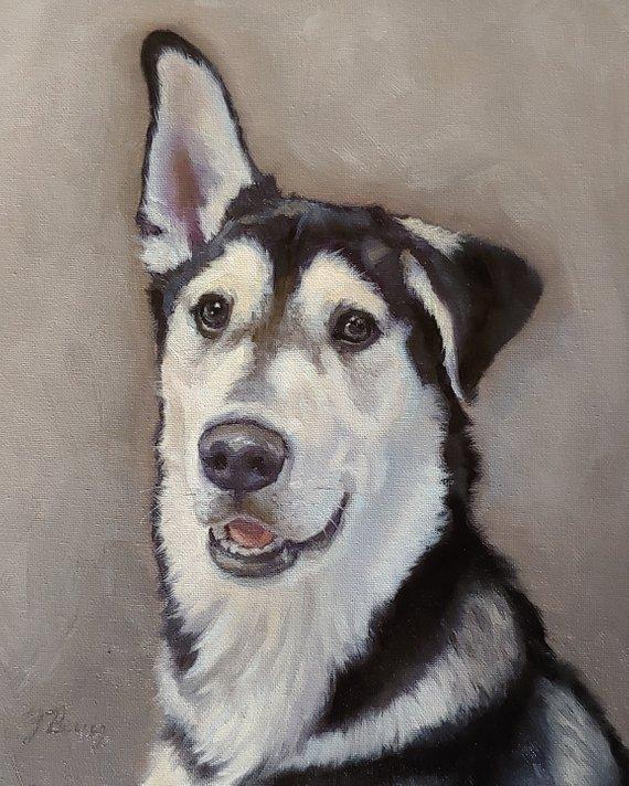 Personalized Oil Painting From Photos, handcraft art on Canvas-Show Case HID101026-48