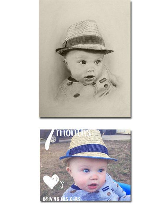 Personalized Oil Painting From Photos, handcraft art on Canvas-Show Case FSN102422-24