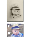 Personalized Oil Painting From Photos, handcraft art on Canvas-Show Case FSN102422-24