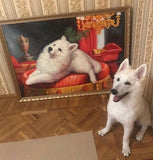 Personalized Oil Painting From Photos, handcraft art on Canvas-Show Case ITK102387-20