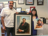 Personalized Oil Painting From Photos, handcraft art on Canvas-Show Case GKO101478-36