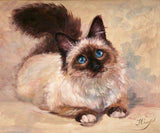 F&S Gift Store Custom Dog Portrait Painting from Photo Commission Cat Personalized Pet Gifts Original Artwork Painting on Canvas