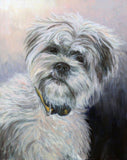 F&S Gift Store Christmas Pre-Order Sale! Custom Oil Painting Pet Portrait from Your Photo - Impressionist Impressionism