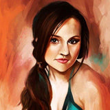 Personalized Oil Painting From Photos, handcraft art on Canvas-Show Case LMB100631-48