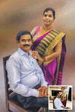 Personalized Oil Painting From Photos, handcraft art on Canvas-Show Case AOL100884-24