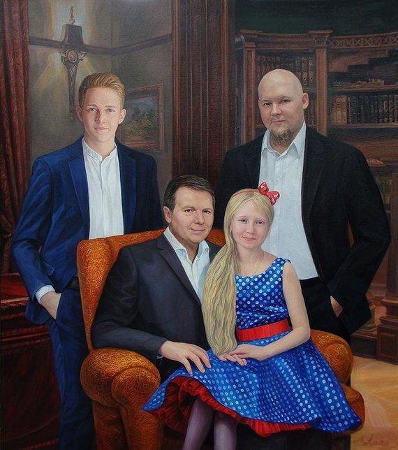 Personalized Oil Painting From Photos, handcraft art on Canvas-Show Case QOH100493-30