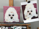 Personalized Oil Painting From Photos, handcraft art on Canvas-Show Case AGL102323-30