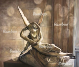 F&S Gift Store Best Christmas Gift Cupid Hand-Painted Custom Portrait Painting From Photo Portrait Family Masterpiece oil painting Peinture à l'huile Decor