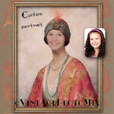 Personalized Oil Painting From Photos, handcraft art on Canvas-Show Case GIL101436-72