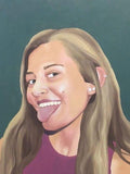 Personalized Oil Painting From Photos, handcraft art on Canvas-Show Case QAN101018-36