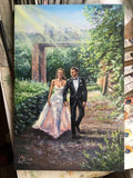 Personalized Oil Painting From Photos, handcraft art on Canvas-Show Case PMD100471-24
