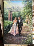 F&S Gift Store Commission painting from photo Custom portrait painting commission portrait oil painting on canvas art commission Custom painting original